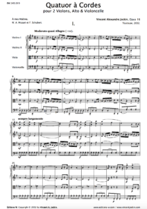 String Quartet, Opus 16