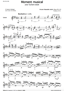 Moment Musical, Op. 26, No. 4