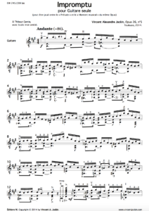 Impromptu, Op. 26, No. 5