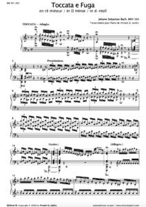 J. S. Bach: Toccata e Fuga, BWV 565